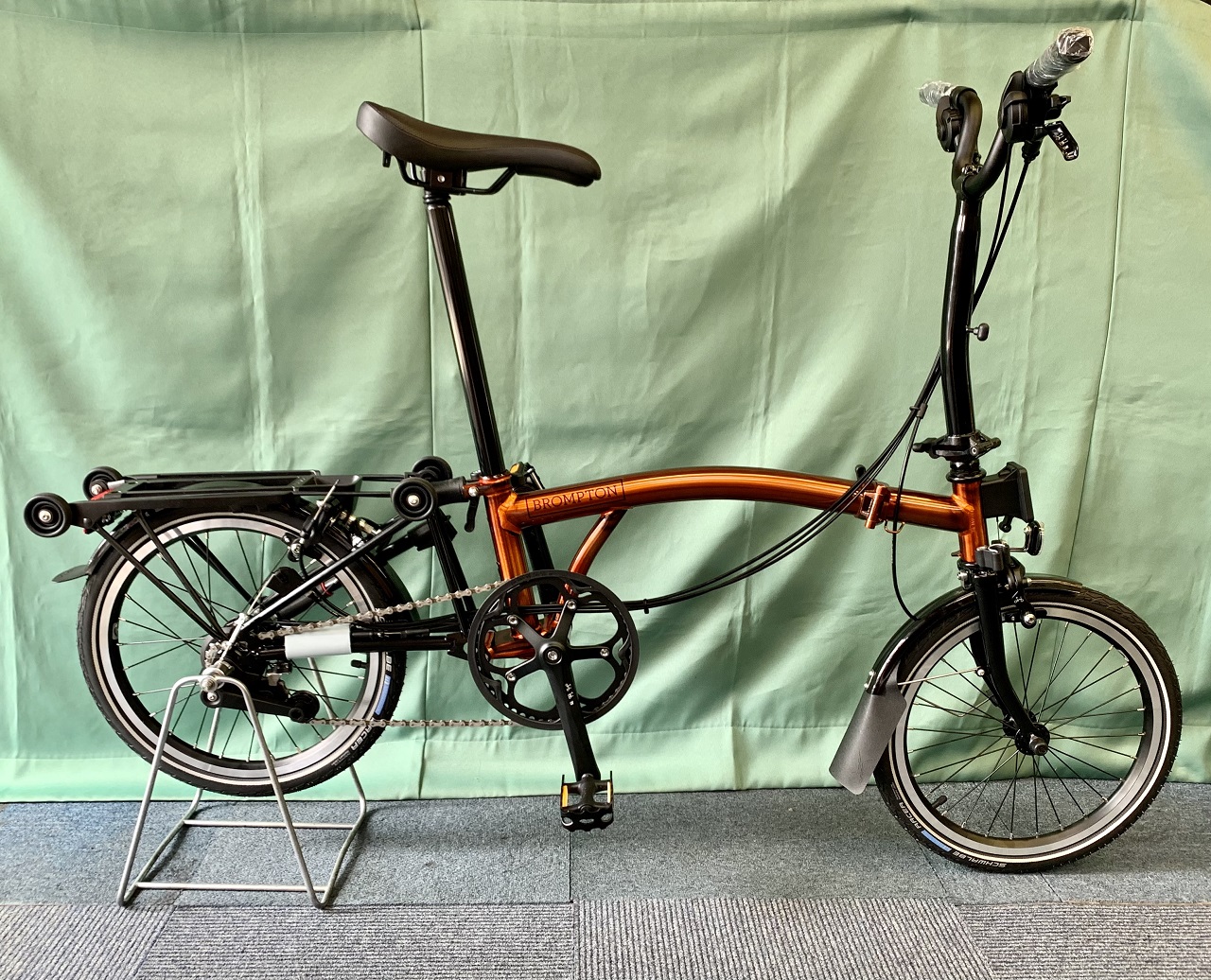 2021 BROMPTON M6R BLACK edition FLAME ＬＡＣＱＵＥＲ 希少な 